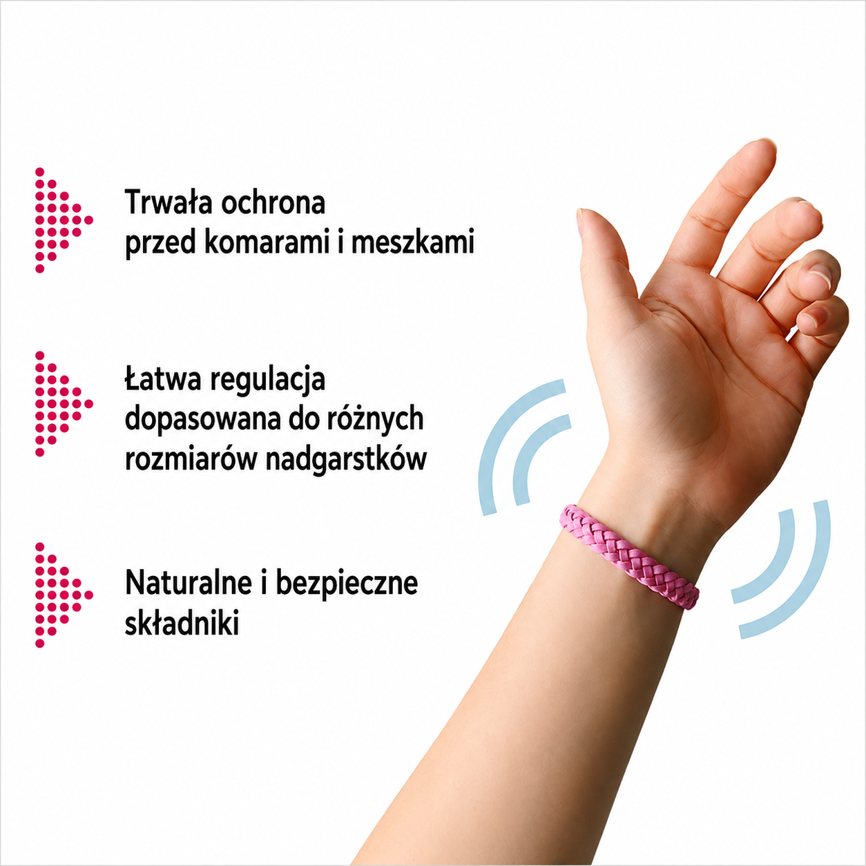 Bransoletka Odstraszająca Komary 12 Sztuk™